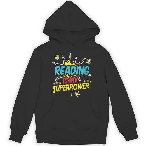 Reading Is My Superpower Book Nerds & Geeks Unisex Hoodie - Bookorys