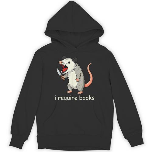 I Require Books Unisex Hoodie - Bookorys DE
