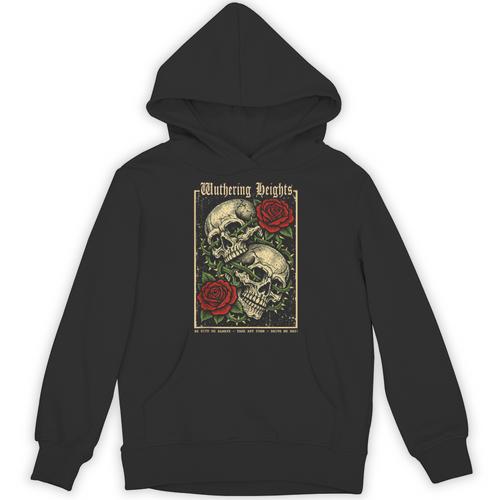 Retro Wuthering Heights Gothic Book Lover Classic Literature Unisex Hoodie - Bookorys AU