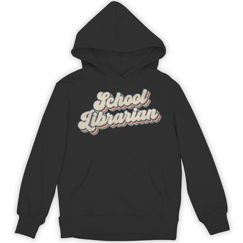 School Librarian Library Worker Bookworm Book Cataloger Unisex Hoodie - Bookorys