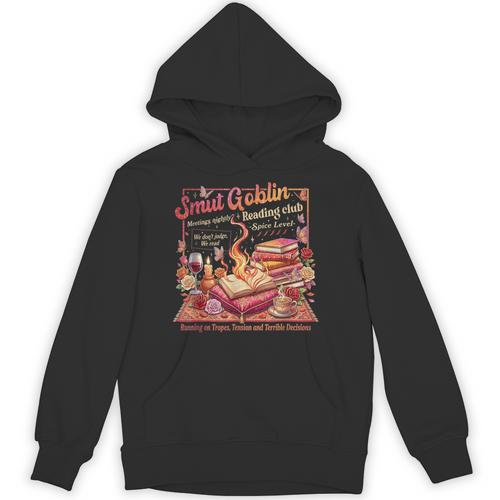 Smut Goblin Dark Romance Book Lover Vintage Unisex Hoodie - Bookorys DE