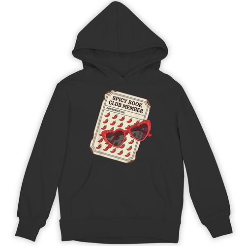 Spicy Book Club Member Romance Fantasy Reader Bookish Unisex Hoodie - Bookorys