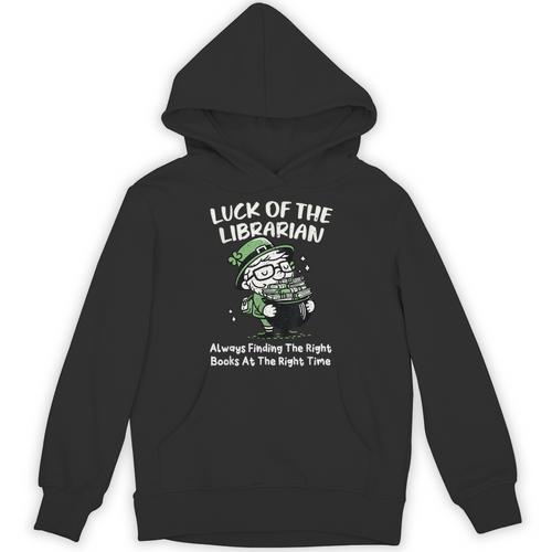 St Patricks Librarian Book Lover Library Worker School Unisex Hoodie - Bookorys