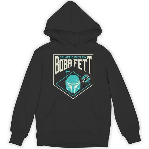 Star Wars The Book Of Boba Fett Galactic Outlaw Badge Unisex Hoodie - Bookorys AU