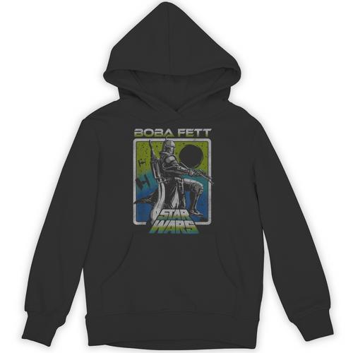 Star Wars The Book Of Boba Fett Galaxy Gradient Portrait Unisex Hoodie - Bookorys