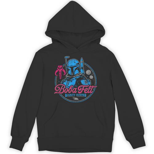 Star Wars The Book Of Boba Fett Neon Logo Unisex Hoodie - Bookorys