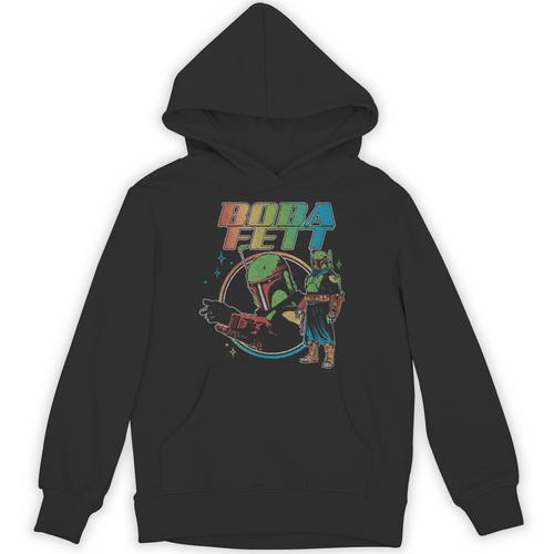 Star Wars The Book Of Boba Fett Rainbow Logo Unisex Hoodie - Bookorys