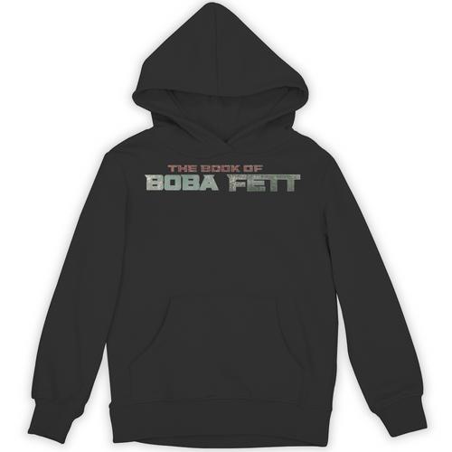 Star Wars The Book Of Boba Fett Text Logo Unisex Hoodie - Bookorys DE
