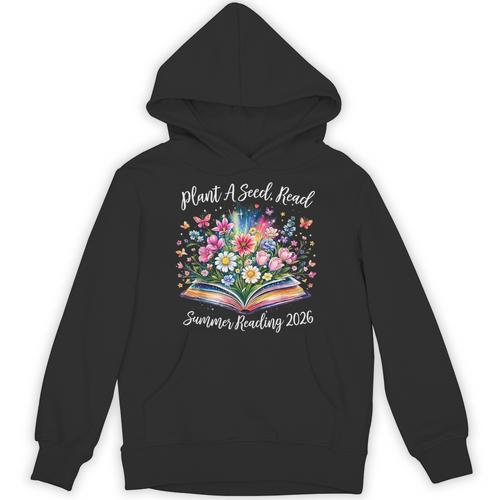 Summer Reading Program 2026 Plant A Seed Read Book Librarian Unisex Hoodie - Bookorys