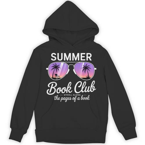 Summer Retro Book Club Beach Vacation Unisex Hoodie - Bookorys