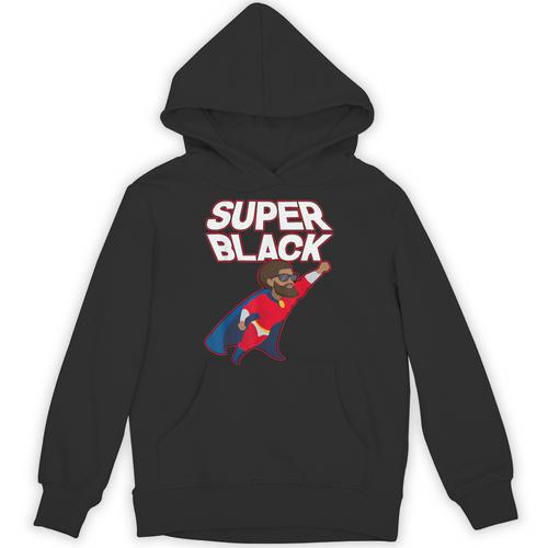 Superhero Pride Comic Book Lover African American Dad Unisex Hoodie - Bookorys DE