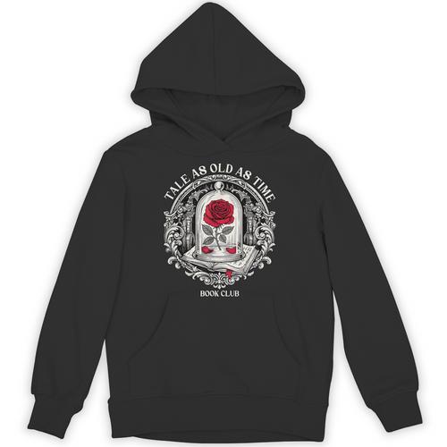 Tale As Old As Time Classic Book Lover Retro Unisex Hoodie - Bookorys DE