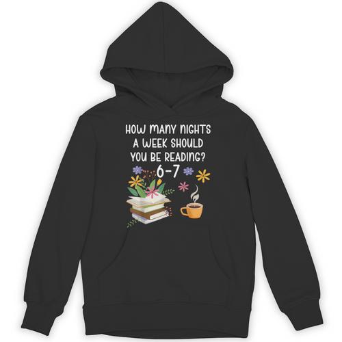 Teacher 67 Six Seven Meme Reading 6-7 Book Lover Unisex Hoodie - Bookorys CA