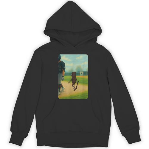 Tung Tung Tung Sahur Baseball Meme Unisex Hoodie - Sportilla