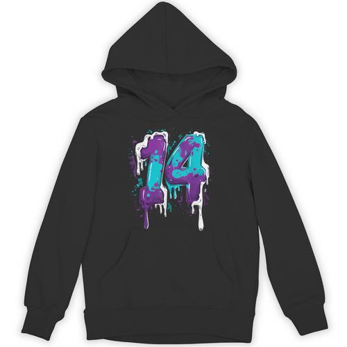 Vintage Baseball 14 Number Unisex Hoodie - Sportilla