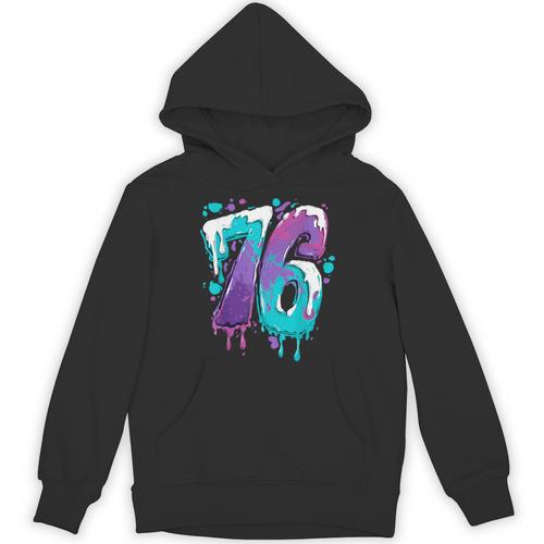 Vintage Baseball 76 Number Unisex Hoodie - Sportilla