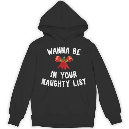 Wanna Be In Your Naughty Books Funny Christmas Unisex Hoodie - Bookorys AU