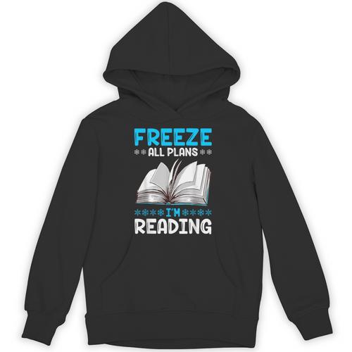Winter Reading Book Bookworm Winter Unisex Hoodie - Bookorys DE