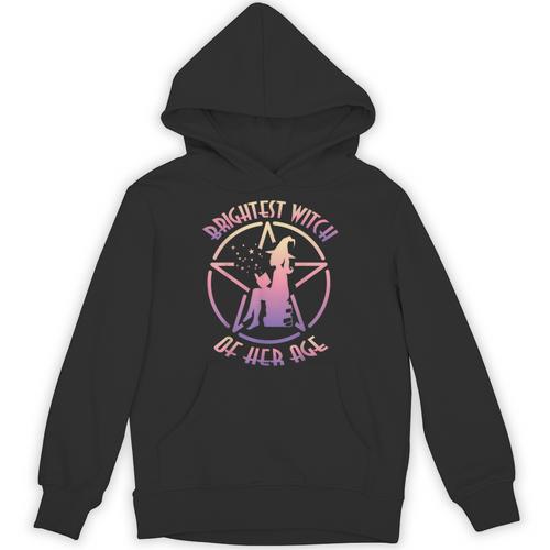 Witch For Book Lovers Reading Clothing Girls Pajamas Unisex Hoodie - Bookorys CA
