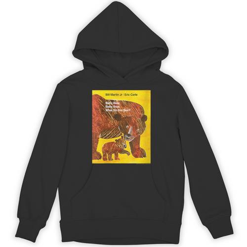 Women's Eric Carle Baby Bear Baby Bear What Do You See Book Cover Unisex Hoodie - Bookorys