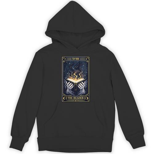 Women's Mystic Tarot Card The Reader Book Lover Unisex Hoodie - Bookorys