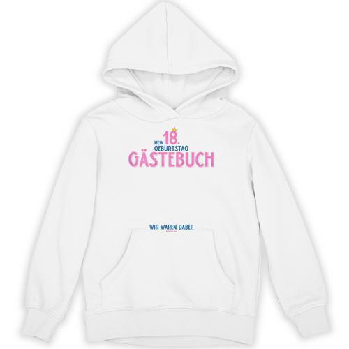 18th Birthday Girl & Guest Book Party Unisex Hoodie - Bookorys CA