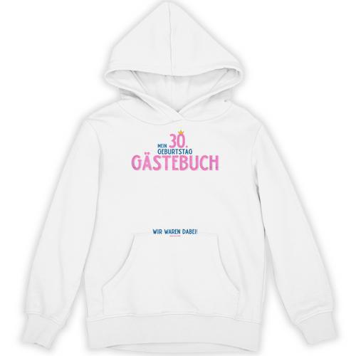 30th Birthday Guest Book 2021 For Vintage 1991 Unisex Hoodie - Bookorys
