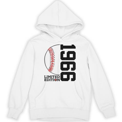 60th Birthday Baseball Limited Edition 1966 Unisex Hoodie - Sportilla