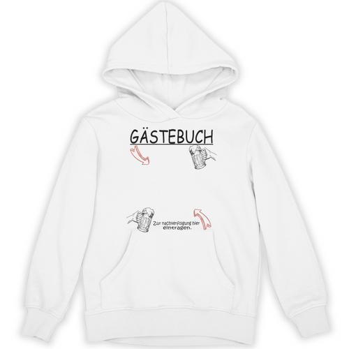 8 Birthday Guest Book Guest List 18 Years Old Unisex Hoodie - Bookorys
