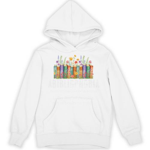 Abibliophobia Definition Book Reader Book Nerd Book Reading Premium Tri-Blend Unisex Hoodie - Bookorys