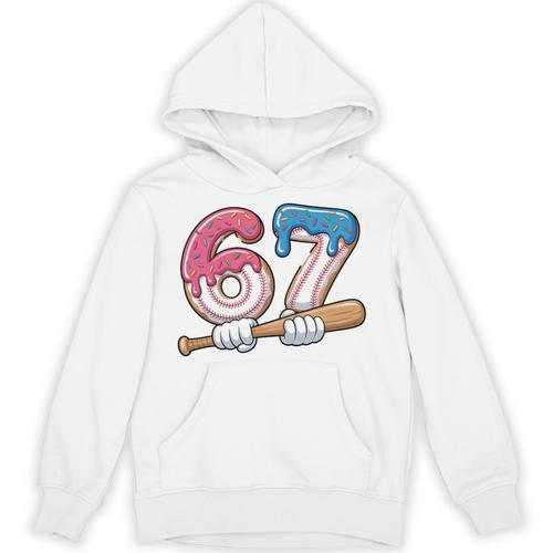Baseball 67 Kids Ice Cream Drip Six Seven Youth Boys Unisex Hoodie - Sportilla