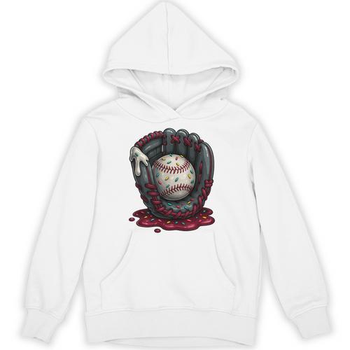 Baseball Drip Team For Boys And Girls Ice Cream Cool Premium Tri-Blend Unisex Hoodie - Sportilla