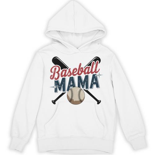 Baseball Mama Squad Proud Sports Mom Game Day Unisex Hoodie - Sportilla