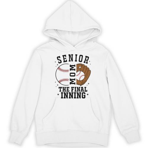 Baseball Senior Mom 2026 The Final Inning Unisex Hoodie - Sportilla