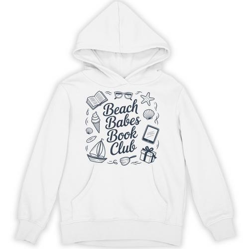 Beach Babes Book Club Unisex Hoodie - Bookorys UK