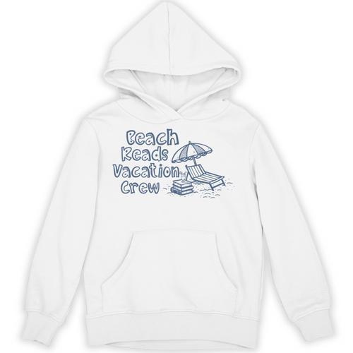 Beach Reads Vacation Crew Matching Book Club Cruise Unisex Hoodie - Bookorys AU