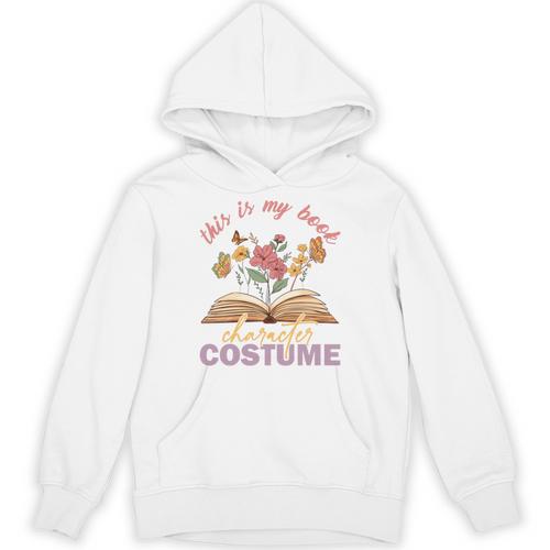 This Is My Book Character Costume Book Lover Unisex Hoodie - Bookorys UK