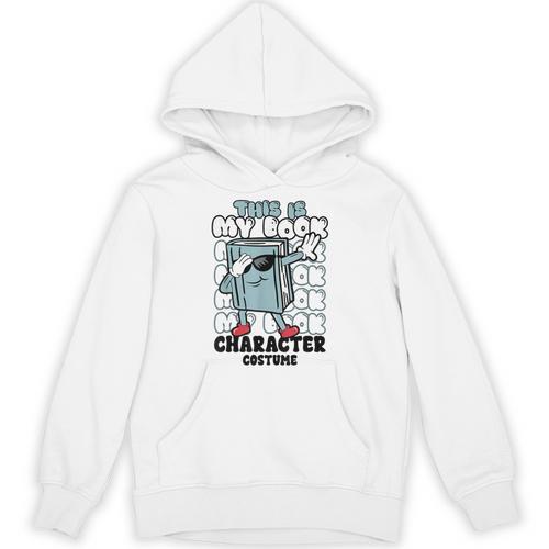 This Is My Book Character Costume Reading Book Lover Unisex Hoodie - Bookorys