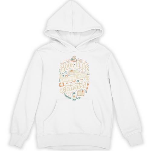 Book Club Reading Books Monthly Women Men Unisex Hoodie - Bookorys DE