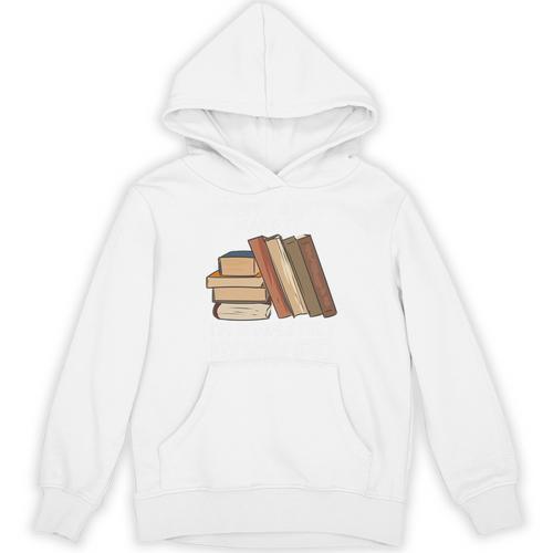 Book Fans Sorry I Can't Make It I'm Completely Booked Reader Premium Tri-Blend Unisex Hoodie - Bookorys DE