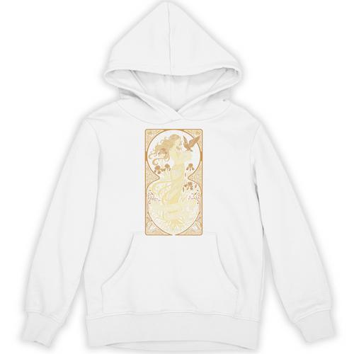 Book Lover Girl Librarian Between The Pages She Lives Premium Tri-Blend Unisex Hoodie - Bookorys