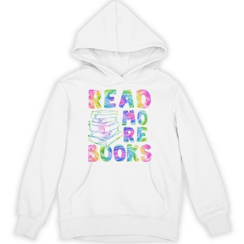 Book Reading Club Tie Dye Book Lovers Librarians Unisex Hoodie - Bookorys