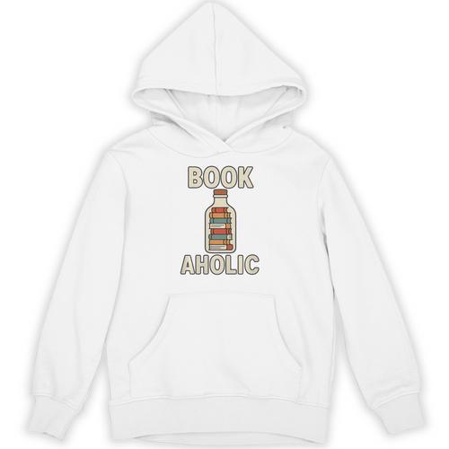 Bookaholic – Book Lover Pun Graphic For Readers Premium Tri-Blend Unisex Hoodie - Bookorys DE