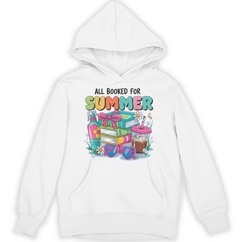 Booked For The Summer Women’s Book Lover Unisex Hoodie - Bookorys