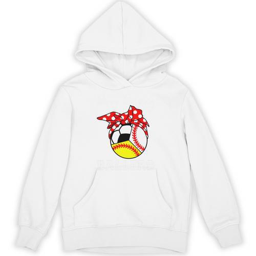 Busy Raising Ballers Baseball Softball Soccer Mom Premium Tri-Blend Unisex Hoodie - Sportilla