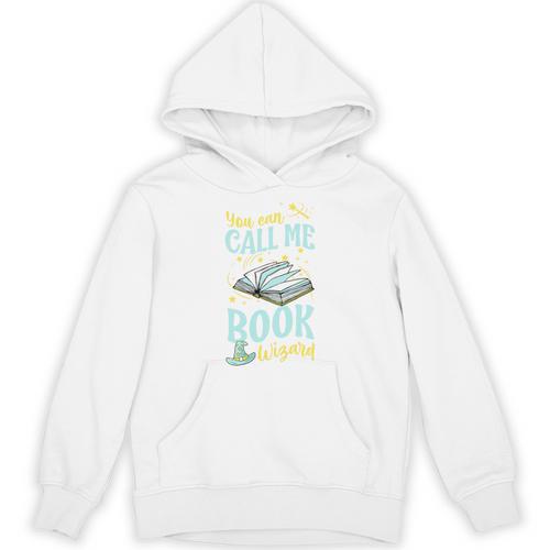 You Can Call Me Book Wizard Librarian Premium Tri-Blend Unisex Hoodie - Bookorys CA