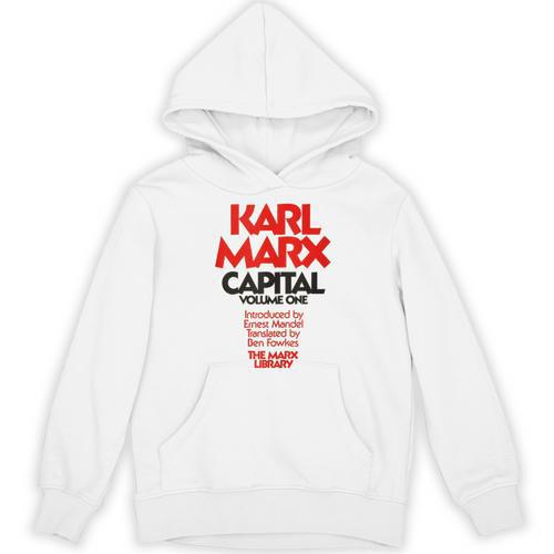 Capital Karl Marx Vintage Book Cover Unisex Hoodie - Bookorys DE