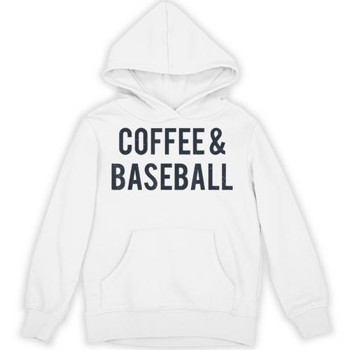 Coffee And Baseball Unisex Hoodie - Sportilla
