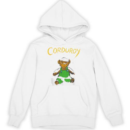 Corduroy Teddy Bear In The Snow Christmas Children's Book Unisex Hoodie - Bookorys CA