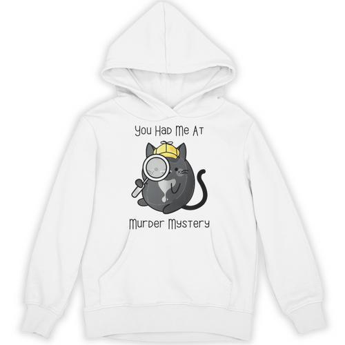 Cozy Mystery Book Lover You Had Me At Murder Mystery Unisex Hoodie - Bookorys